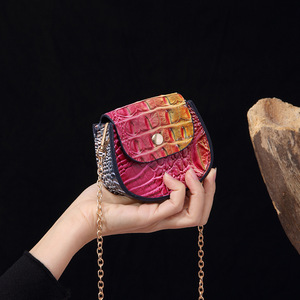   Bolso Bandolera Cruzado Estilo Brahman con Patrón de Cocodrilo para Mujer, Suministro para Comercio Electrónico y Sitios Web Independientes - Product Image 4