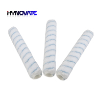 Large gamme d'outils de décoration 18 pouces microfibre Blue Stripe sur la longueur du pinceau à rouleau de peinture