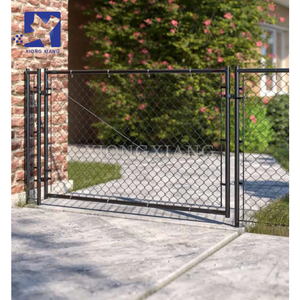 Rouleau de clôture grillagée galvanisée et revêtue de vinyle de 50 pieds, clôture grillagée Kenya de 8 pieds - Product Image 1