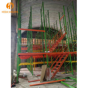 מערכת מזנין מחסן mzzanine תעשייתי רצפה מזנין מערכת מתלה mzzanine מערכת מתלה רב רמה - Product Image 2