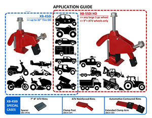 Desmontador de Neumáticos para ATV/Motocicleta/4x4/Camión/Automóvil/Cortadora de Césped - Product Image 2