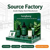 Support d'affichage en acrylique personnalisé, taille personnalisée, design de logo, présentoir de comptoir pour boutique de détail, exposition, salon professionnel, présentation de produits