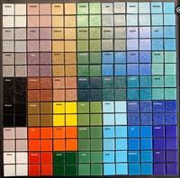 Carrelage de mosaïque en verre Iridium 4mm d'épaisseur Mosaïque de conception moderne pour hôtels piscines salles de bain et extérieur
