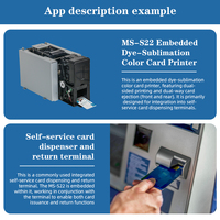 Impresora de Tarjetas de Identificación MASUNG Advanced MS-S22 OEM/ODM |   Hardware y Software Personalizados para su Sistema de Autoservicio Único