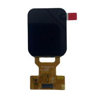 وحدة عرض OLED AMOLED قابلة للتخصيص مقاس 1.93 بوصة بدقة 368 × 448 بكسل، شاشة عرض ملونة بالكامل تعمل باللمس السعوي للساعات الذكية