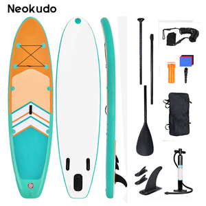 Planche de <span class=keywords><strong>Paddle</strong></span> <span class=keywords><strong>gonflable</strong></span> en fibre de verre pour Yoga et pêche, pliable - Product Image 5