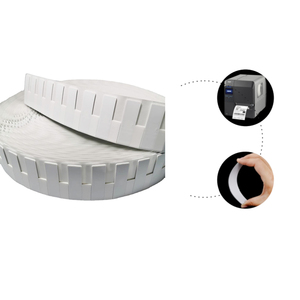 866 personalizzato-868MHz ETSI UHF U8 flessibile RFID su metallo etichetta per la gestione patrimoniale superfici metalliche morbide e curve - Product Image 1