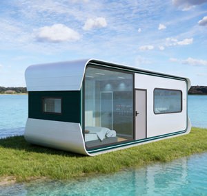 Cabaña Premium Resistente con Amplias Ventanas Panorámicas para Complejos Turísticos de Montaña y Hoteles de Playa - Product Image 1