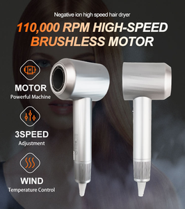 Secador <span class=keywords><strong>de</strong></span> Pelo <span class=keywords><strong>El</strong></span>éctrico Sin Aspas <span class=keywords><strong>de</strong></span> 1600W con Iones Negativos y Boquilla Giratoria <span class=keywords><strong>de</strong></span> Alta Velocidad <span class=keywords><strong>para</strong></span> Uso Doméstico - Product Image 5