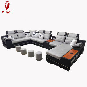 Nuevo Sofá de Esquina de Gran Venta para Sala de Estar de 7 Plazas, Conjunto de Sofás de Lujo Moderno con Diseño de Moda - Product Image 6