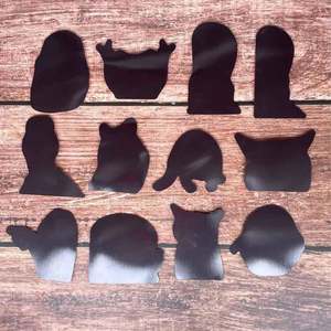 Imanes de Papel para Refrigerador con Diseños Divertidos de Animales, Decoración Impermeable y Ecológica para Cocina, Hogar, Escuela, Trabajo - Product Image 4