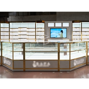 Cao cấp tùy chỉnh cửa hàng tạp hóa đồ nội thất Multilayer Kệ trang sức tường <span class=keywords><strong>Showcase</strong></span> đèn LED jewlery hiển thị tường <span class=keywords><strong>Showcase</strong></span> - Product Image 6