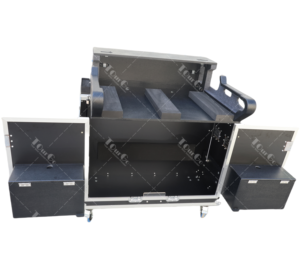 Flip Flight Case para Midas M32 Aluminio <span class=keywords><strong>Dj</strong></span> <span class=keywords><strong>Roland</strong></span> Live Sound Mixing Flip Case con ruedas - Product Image 1
