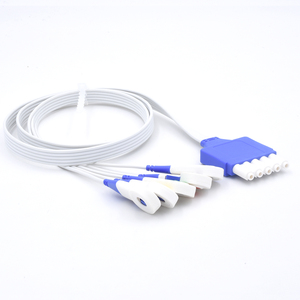 Kabel EKG Sekali Pakai IEC Snap M3000A yang Kompatibel dengan Philips, Kabel Lead EKG 5 Lead M1002A untuk Penggunaan di Rumah Sakit - Product Image 3