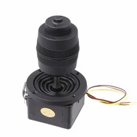 Potentiomètre à 4 axes Joystick 4D JH-D400X-R4/R2 Joystick à bascule à effet Hall résistance dimensionnelle 5K 10K scellé avec bouton interrupteur
