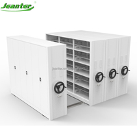 Meubles de bureau, classement, rangement, double banque, rayonnage mécanique en acier pour archives