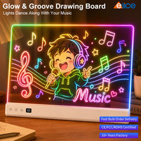 Vente directe d'usine, vente en gros, tableau de dessin LED pour enfants, art graffiti, éclairage d'ambiance intérieur