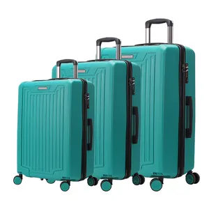 Aluminium Alloy Trolley Cheap Cabin Suitcase Carry-on PP Luggage 3 Pieces