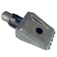 Embout en carbure de tungstène à dents plates BFZ70 haute performance brasé sous vide pour barils de carottage et godets de forage