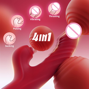 Vibrador de Conejo Multifuncional con Vibración Telescópica y Calefacción, Masturbador Femenino, Éxito de Ventas en Amazon - Product Image 3