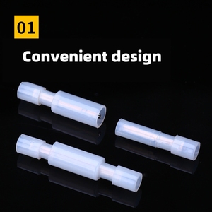 Terminales de crimpado tipo bala con aislamiento de nailon - Pares de conectores macho y hembra para cableado rápido al precio más favorable - Product Image 2