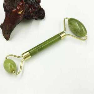 All'ingrosso rullo per il viso di giada per Skincare naturale Jade massaggio del corpo con noi spina per gli occhi e lifting del viso - Product Image 1