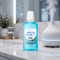 Bain de bouche à la menthe naturelle sans alcool, best-seller, spray buccal antibactérien biologique, bain de bouche pour adultes