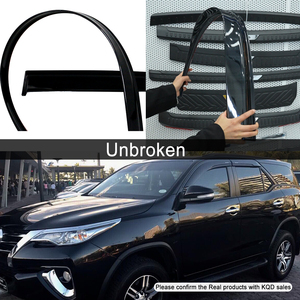 PC Black Auto Accessories Window Door Sun Visors <strong>Rain</strong> Shield Car <strong>Deflector</strong> for Toyota Yaris 2014 - Product Image 2