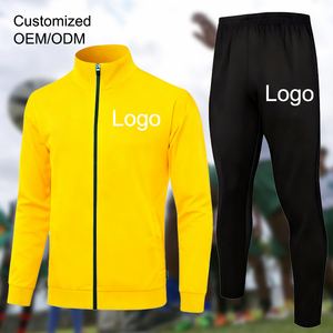 Tùy Chỉnh Đào Tạo Phòng Tập Thể Dục Theo Dõi Phù Hợp Với Tùy Chỉnh Mens Chạy Bộ Tracksuit Bóng Đá Tracksuit Đội Bóng Đá Tracksuit Mens Sweatsuit - Product Image 1