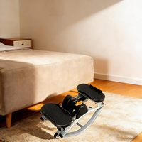 Máquina de Ejercicios RS Indoor Rock Stepper, Simulador de Escaleras Metálico de Bajo Impacto para Uso Doméstico, para Adelgazar y Moldear el Cuerpo
