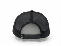 Topi Baseball 5 Panel Bordir 3D Motif Hewan Trendy Custom TOPCAP, Model Trucker dengan Bagian Belakang Berjaring