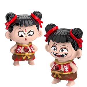 Juguete Nezha con Expresiones Cambiantes, Figura de Peluche con Llavero de Plástico de 11-30 cm, para Niños Unisex - Product Image 5