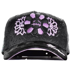 Gorra de Béisbol de 5 Paneles con Logotipo Personalizado OEM ODM, Gorra con Visera Curva, Gorras Innedit, Gorra Snapback Negra FLVWER Dandy, Gorra Innedit - Product Image 6