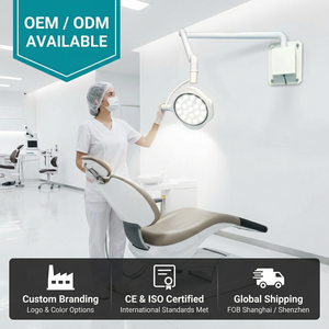 Éclairage chirurgical vétérinaire sans ombre : Lampe <span class=keywords><strong>scialytique</strong></span> mobile pour salle d'opération, haute luminosité, bras réglable, clinique vétérinaire - Product Image 6