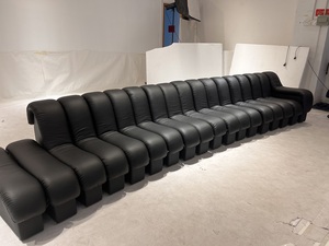 Canapé moderne de luxe DS-600, réplique du <span class=keywords><strong>design</strong></span> des années 1970, canapé modulaire en cuir non-stop snake - Product Image 2