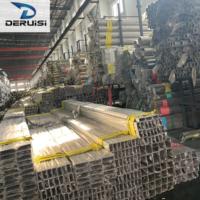 Tubo de Acero Cuadrado de Tamaño Estándar Directo de Fábrica para la Producción de Marcos de Puertas y Ventanas