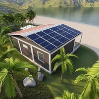 Maison miniature préfabriquée pliable de 20 pieds, 2 à 3 chambres, 1 cuisine, salle de bain, villa extensible, cabane