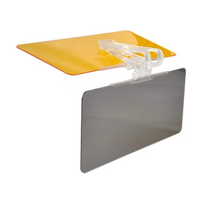 Ampia visiera parasole 2-in-1 HD antiabbagliamento e anti-luce solare per auto, di grandi dimensioni, per parabrezza anteriore, regolabile per la guida - Product Image 2