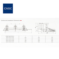 Interrupteur de mise à la terre haute tension intérieur 12 kV JN15-12/315-210 pour appareillage KYN28, actionné par moteur, contrôleur en option