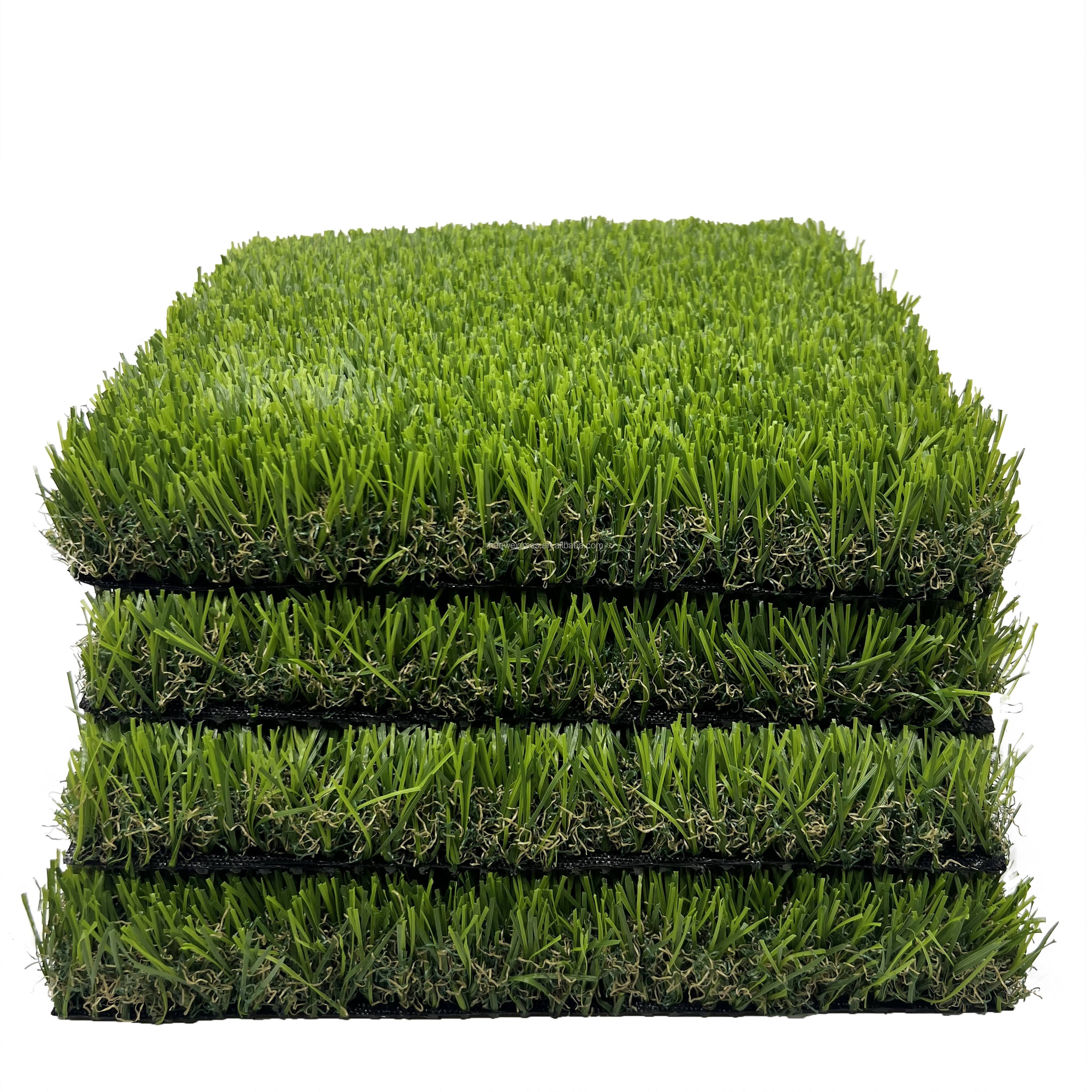 Artificial Grass Cost Per Square Metre 50mm High Density Turf