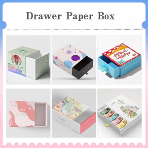 Biểu Tượng Tùy Chỉnh Trượt Nắp Các Tông Giấy Bao Bì Quà Tặng Hộp Ngăn Kéo Hộp Bao Bì Nhỏ Cho Sản Phẩm Điện Tử Phụ Kiện - Product Image 6