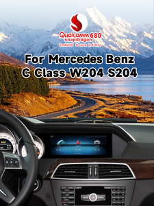 Lecteur multimédia Android 14 LELV Qualcomm 680, autoradio, navigation, écran tactile stéréo, unité principale pour Benz <span class=keywords><strong>Classe</strong></span> <span class=keywords><strong>C</strong></span> W204 2011-2014 Ntg4.5 - Product Image 1