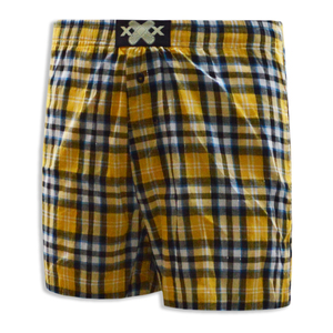 Pantalones <span class=keywords><strong>Aro</strong></span> de Tela Tejida a Cuadros de Algodón - Pantalones Casuales Holgados y Cómodos, Transpirables - Product Image 2