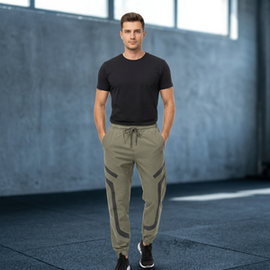 Hot Selling Lightweight Elastic Waist Men's Gym <b>Joggers</b> Sports Track Pant <b>Trouser</b> Casual Daily Wear Breathable Quick Dry High - Product Image 6