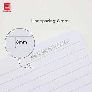 Carnet à spirales à couverture rigide en papier vert, impression numérique de haute qualité, 200 pages, 05 livres par paquet, emballage - Product Image 3