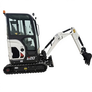 Used Bobcat E20 Mini Excavator Machine Original Rubber <b>Tracks</b> Small Construction Equipment Second Hand Bobcat Excavator - Product Image 1