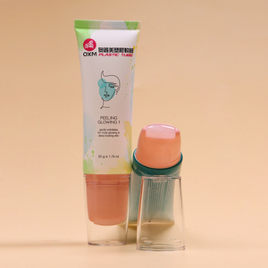 <span class=keywords><strong>Tuyau</strong></span> cosmétique personnalisable de tube en plastique souple de massage de rouleau en <span class=keywords><strong>cristal</strong></span> ovale détachable direct d'usine avec la capacité d'OEM/ODM - Product Image 1