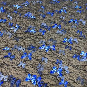 Tessuto <span class=keywords><strong>farfalla</strong></span> Prix d'usine 3d tissu de dentelle 3d papillon tissu de dentelle broderie papillon tissu de maille pour robe de fille - Product Image 4