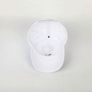 Gorra de Béisbol Personalizada Profesional de 6 Paneles para Adultos Unisex, Sin Estructura, Blanca, de Secado Rápido, de Poliéster, con Bordado y Cierre de Velcro - Product Image 6