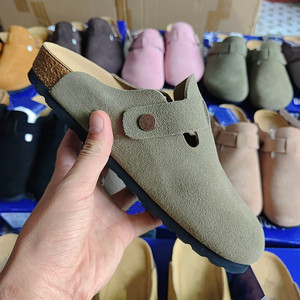 Cómodas mulas calientes de verano para hombres y mujeres Marca de diseñador popular Cuero genuino Birken Stock <span class=keywords><strong>Zuecos</strong></span> - Product Image 4